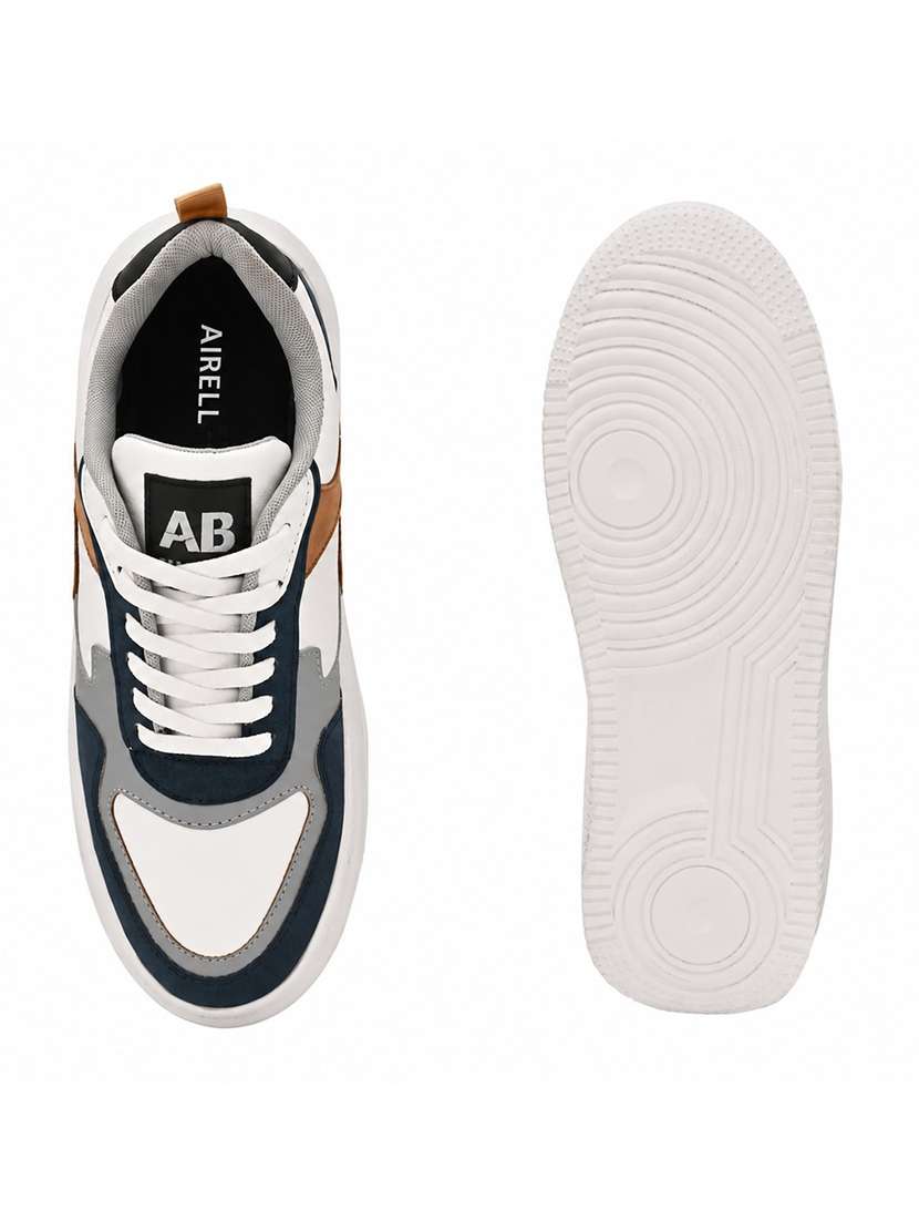 men color block lace up sneaker - 22520905 -  Standard Image - 4