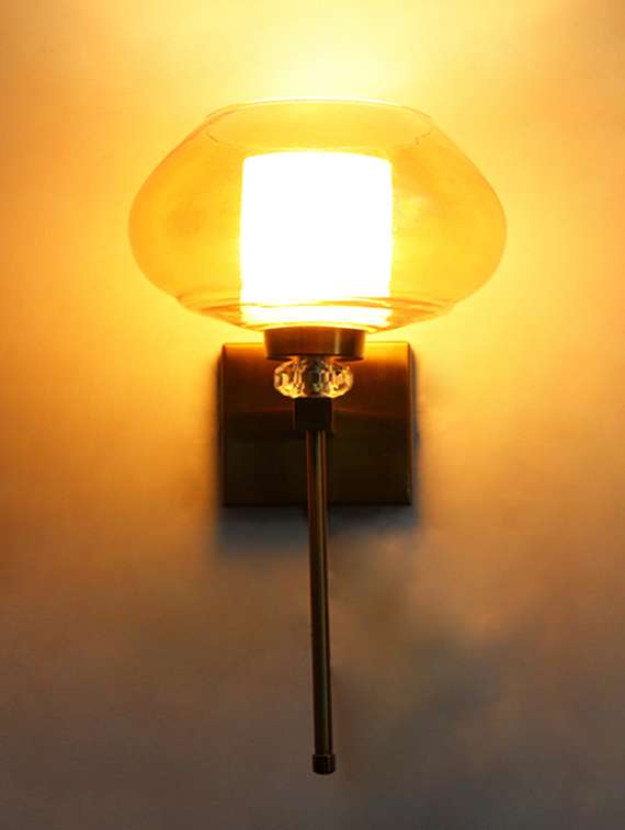 premium amber kachori glass wall sconce - 22520926 -  Standard Image - 1