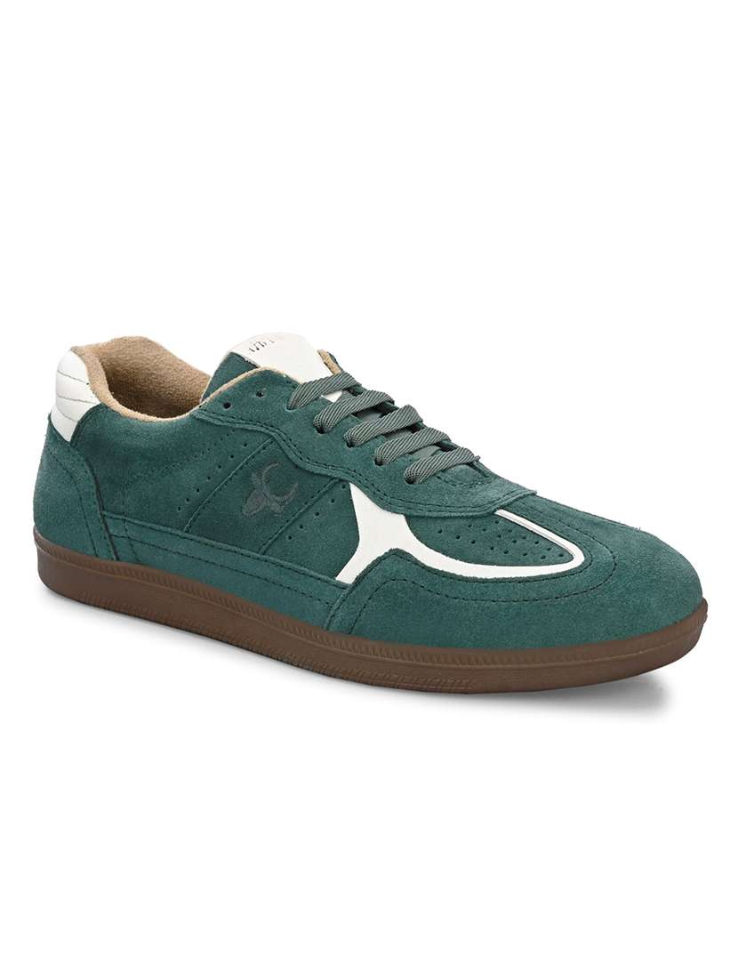 men solid lace up sneaker - 22520931 -  Standard Image - 1