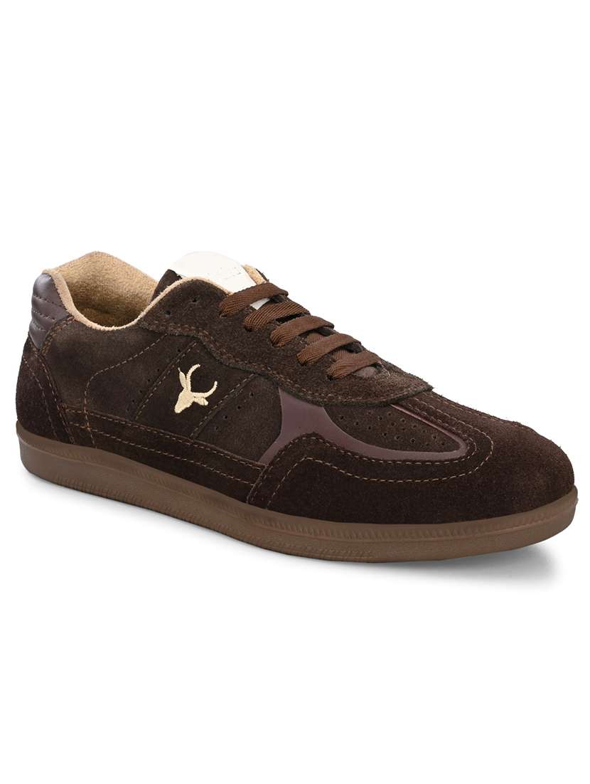 men solid lace up sneaker - 22520932 -  Standard Image - 1