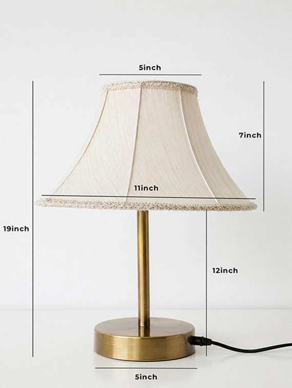 aurelia classic fabric table lamp - 22520933 -  Standard Image - 4