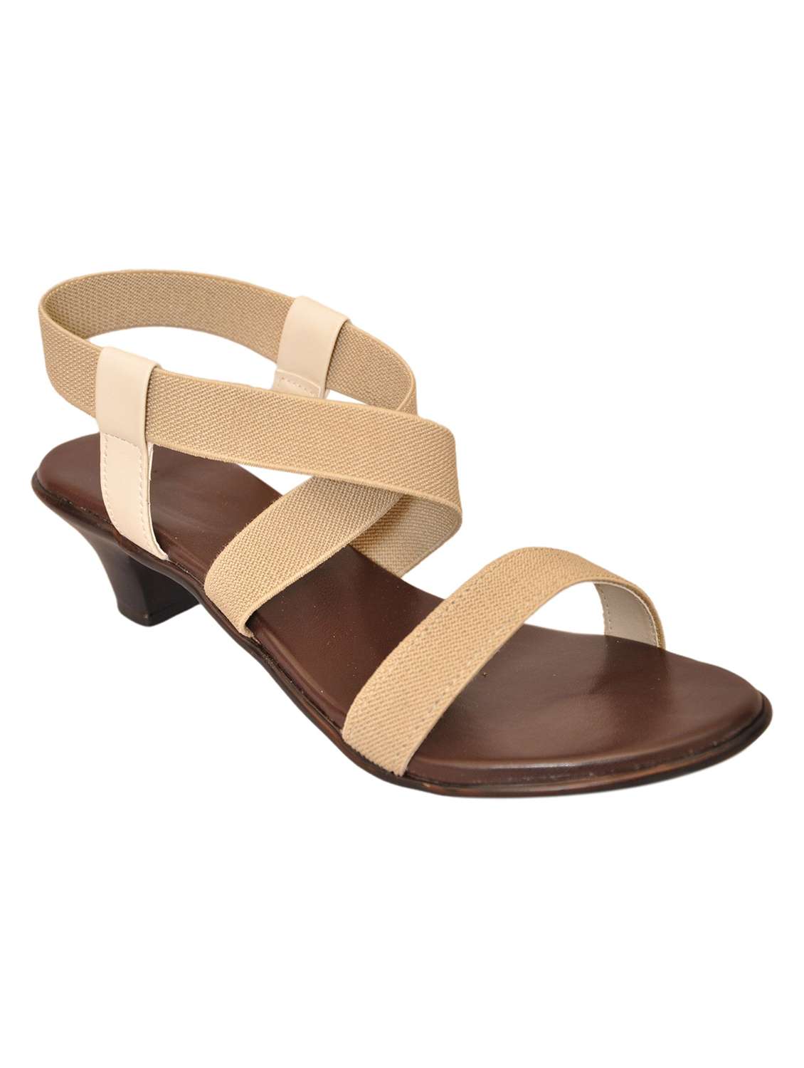 Women Solid Ankle Strap Sandal - 22520979 -  Standard Image - 1