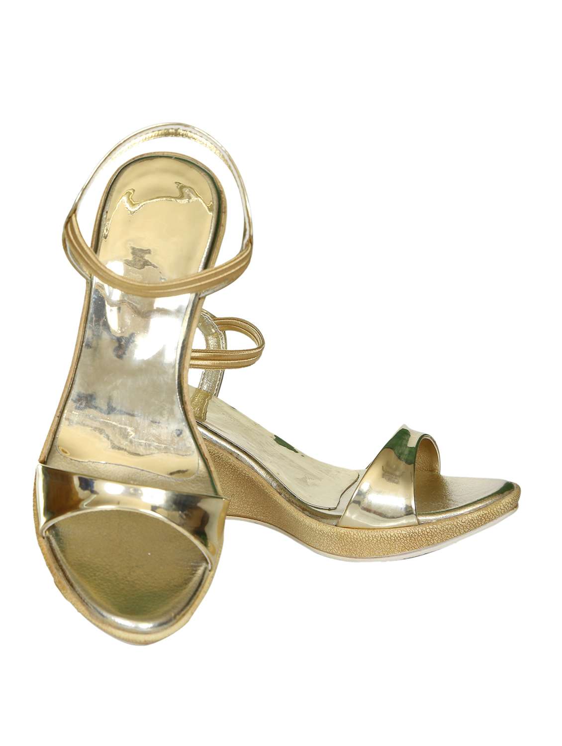 women solid ankle strap wedges - 22520983 -  Standard Image - 1