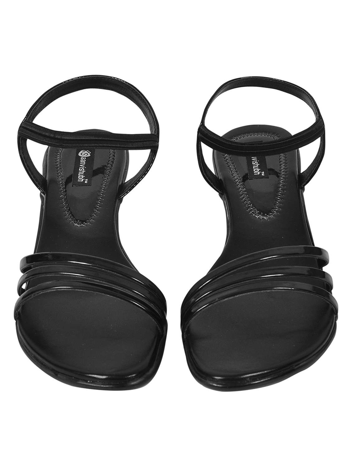 women solid ankle strap sandal - 22520988 -  Standard Image - 1