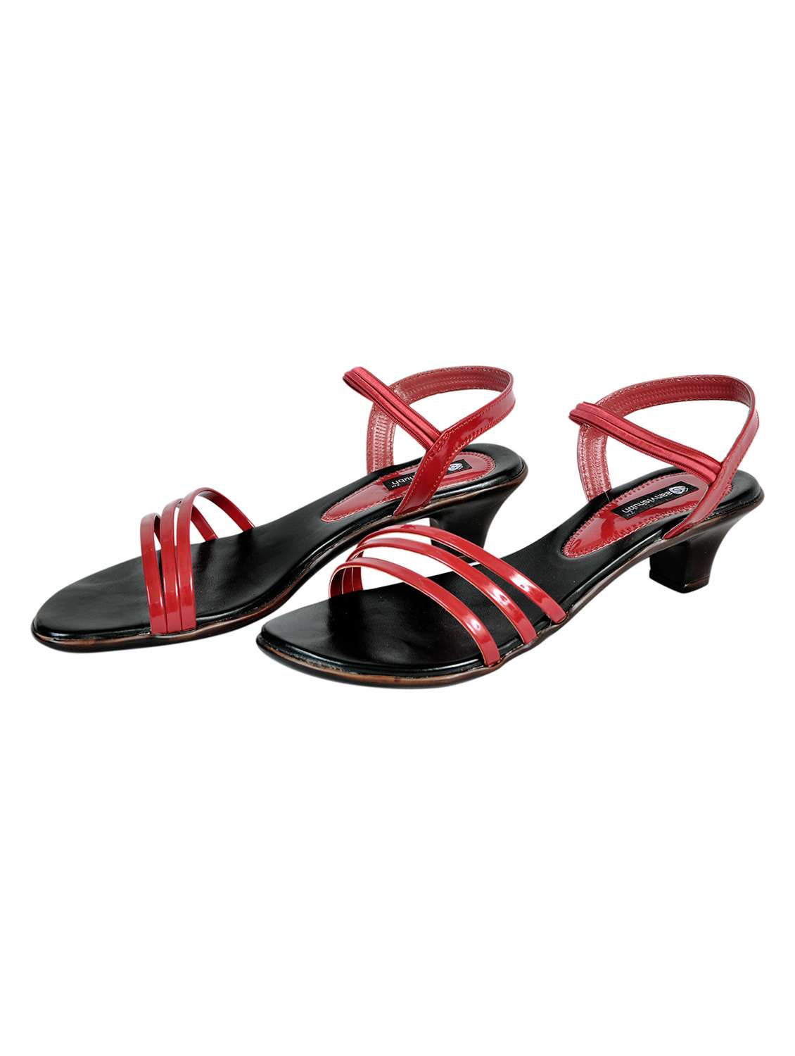 women solid ankle strap sandal
