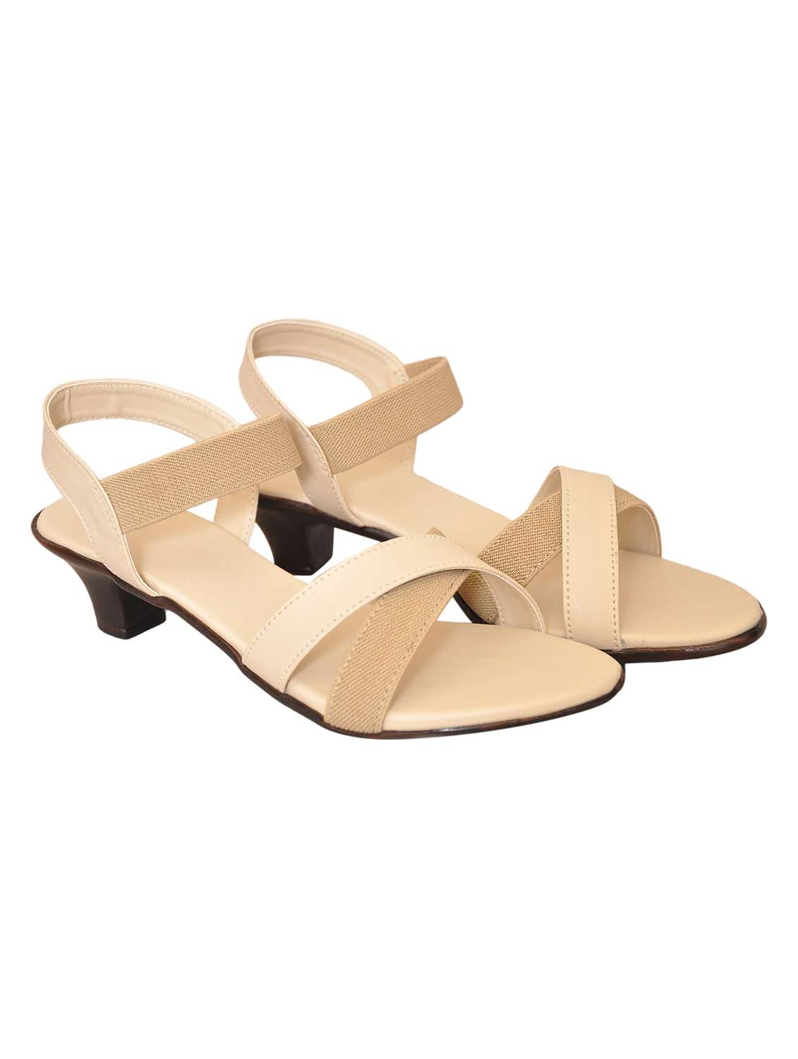 women solid ankle strap sandal