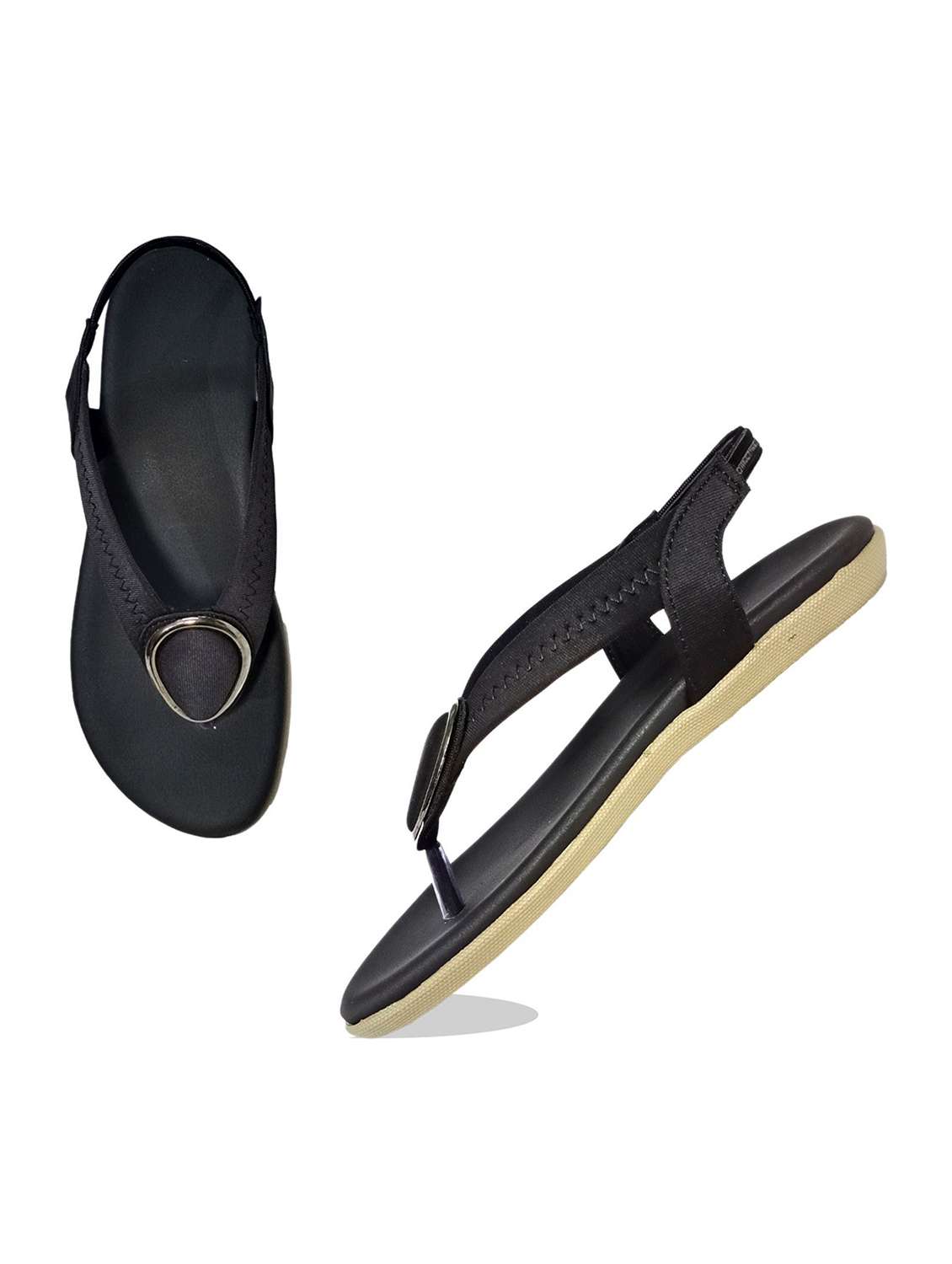 Women Embellished Back Strap Sandal - 22521155 -  Standard Image - 1