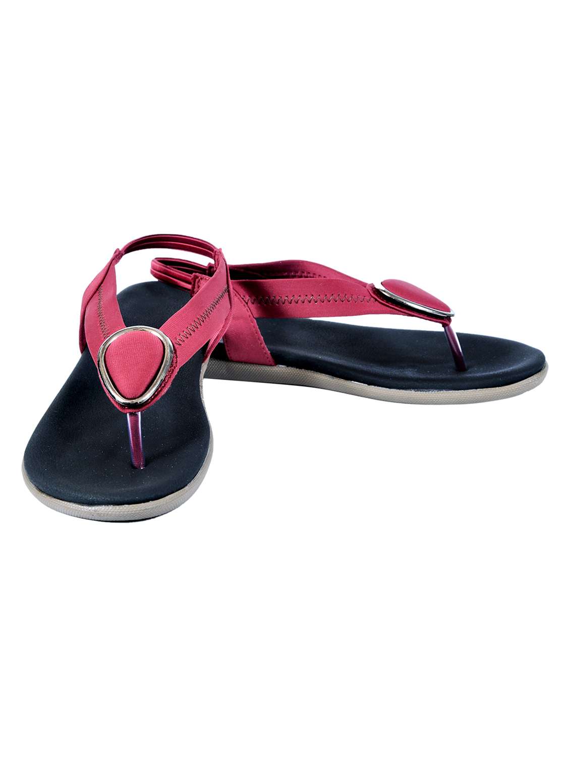 Women Embellished Back Strap Sandal - 22521156 -  Standard Image - 1