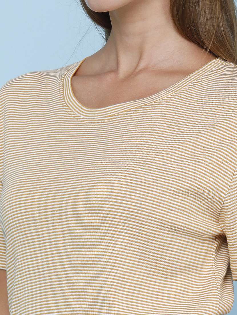 women striped short sleeve t-shirt - 22522431 -  Standard Image - 1