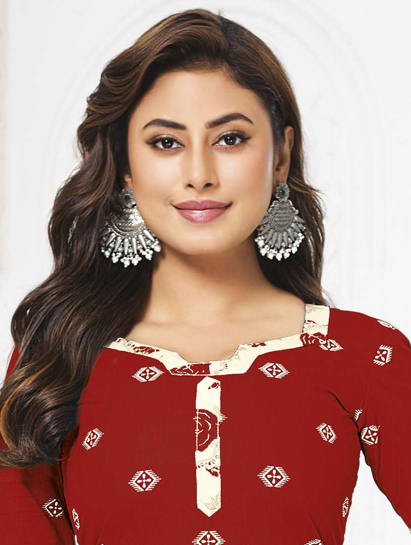 women printed unstitched suit set - 22522556 -  Standard Image - 1
