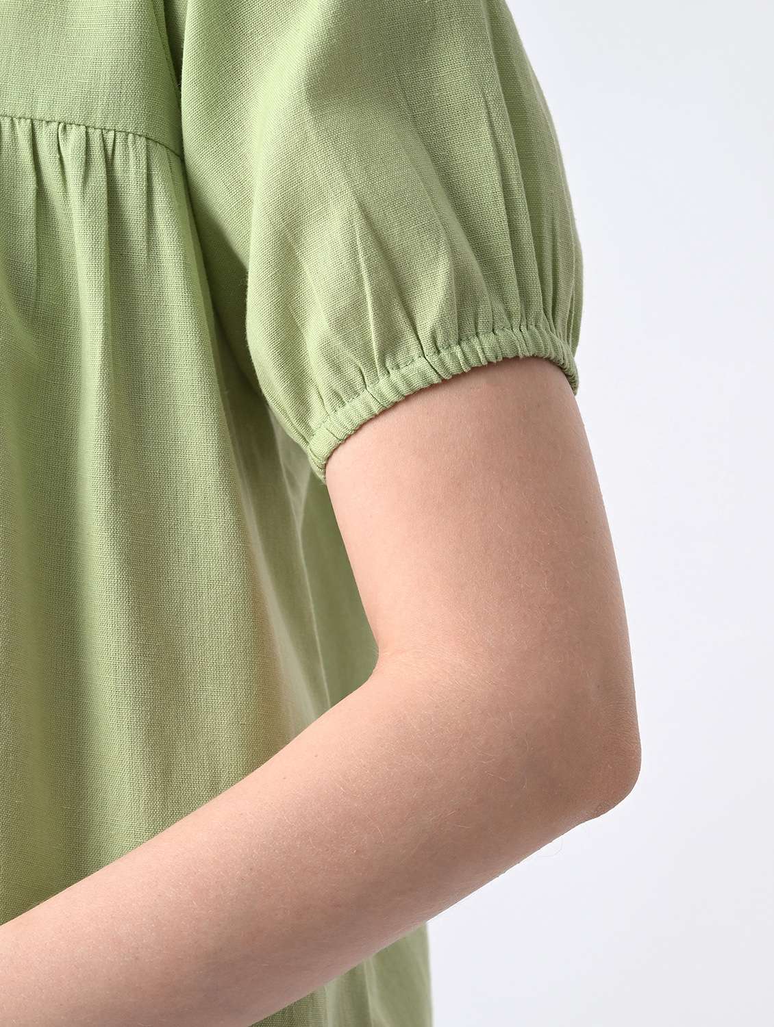 women solid short sleeve top & trouser set co-ord - 22522604 -  Standard Image - 4