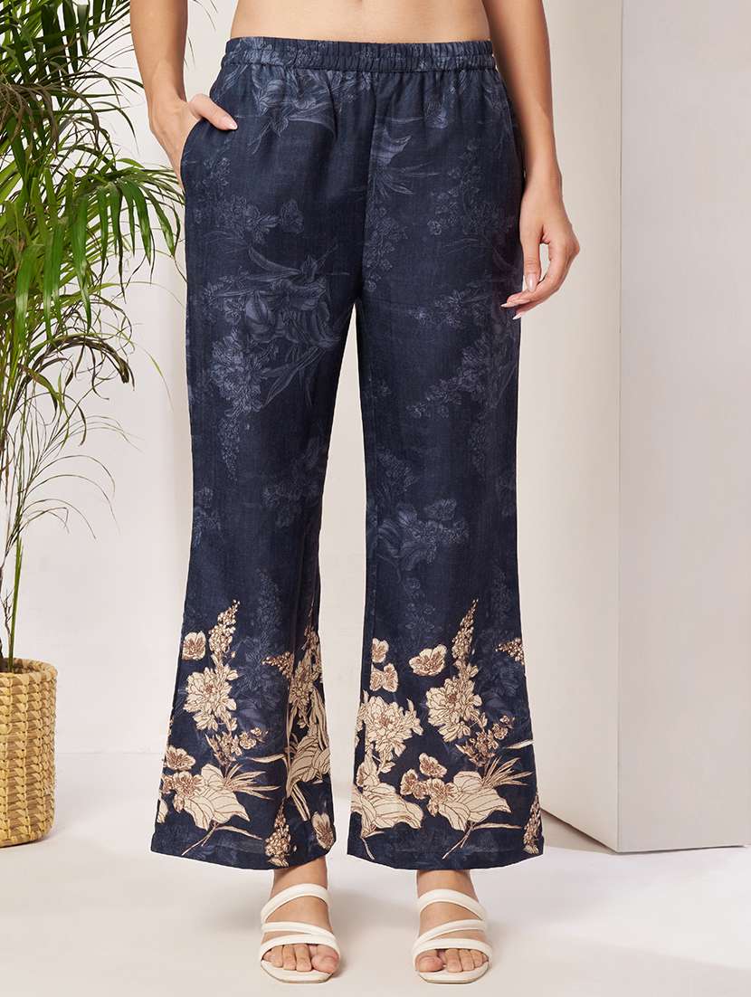 women printed notch neck ethnic co-ord set - 22522660 -  Standard Image - 6