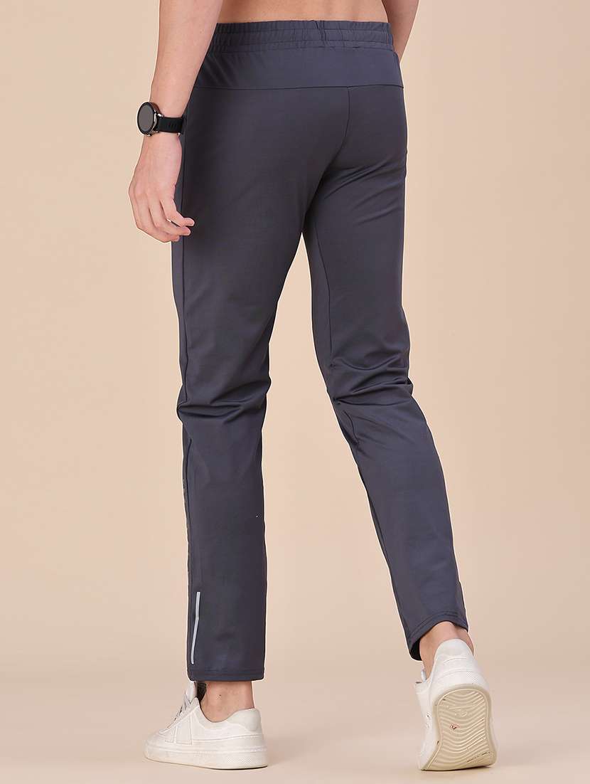 Men Typographic Mid Rise Ankle Length Track Pant - 22523412 -  Standard Image - 4