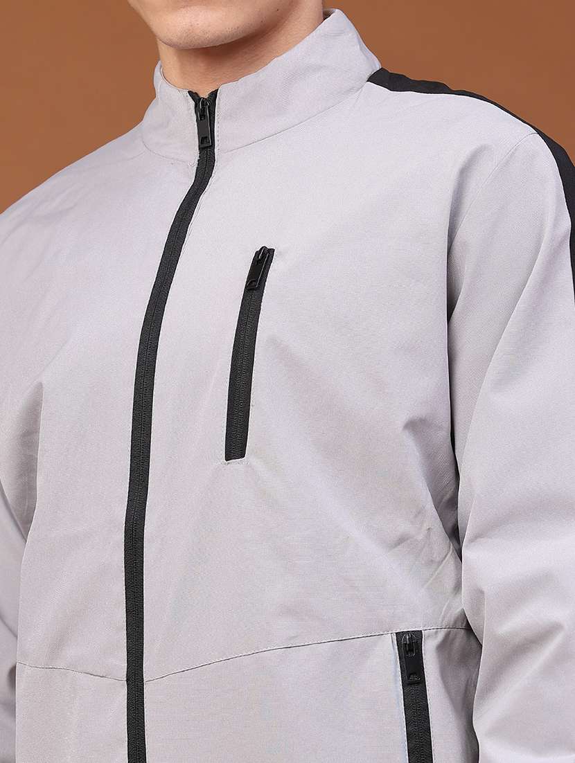 men taped long sleeve bomber jacket  - 22524246 -  Standard Image - 1