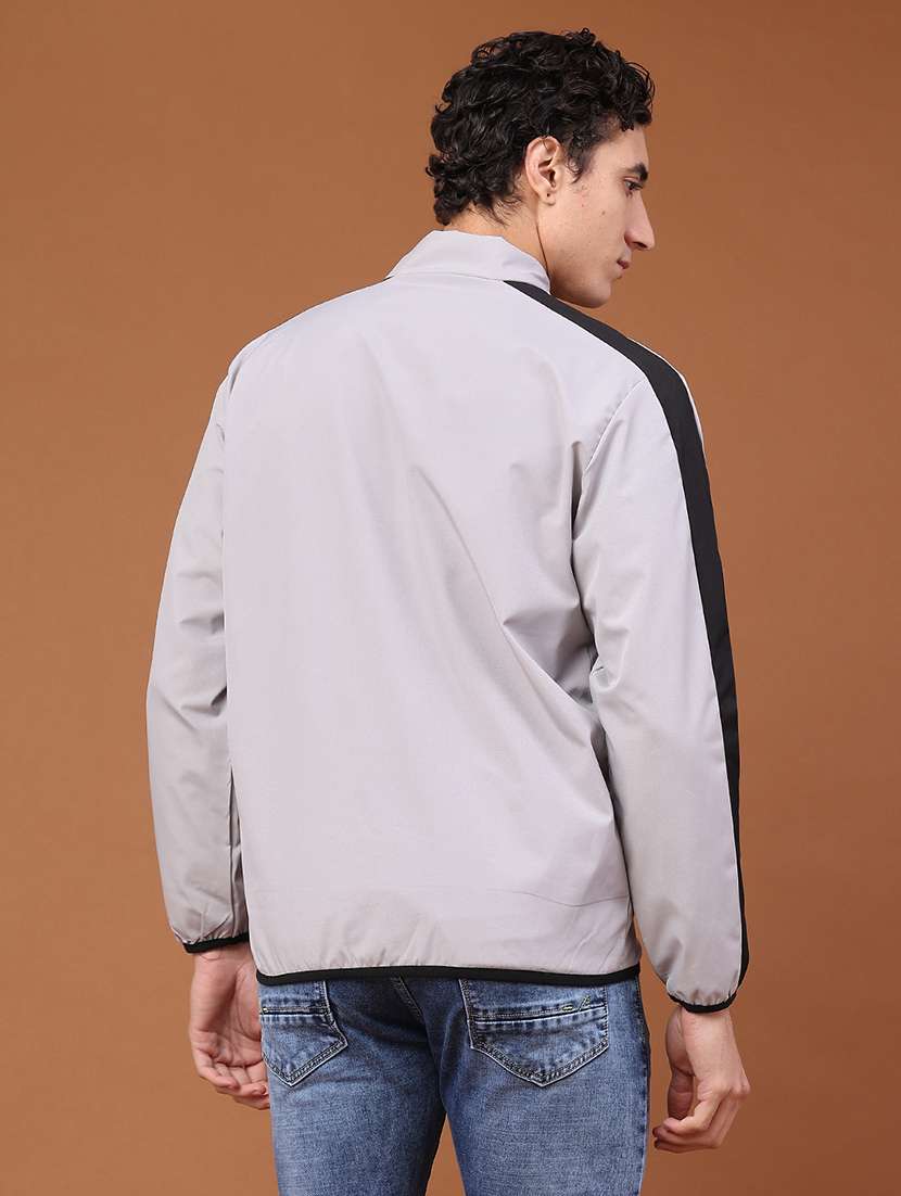 men taped long sleeve bomber jacket  - 22524246 -  Standard Image - 4