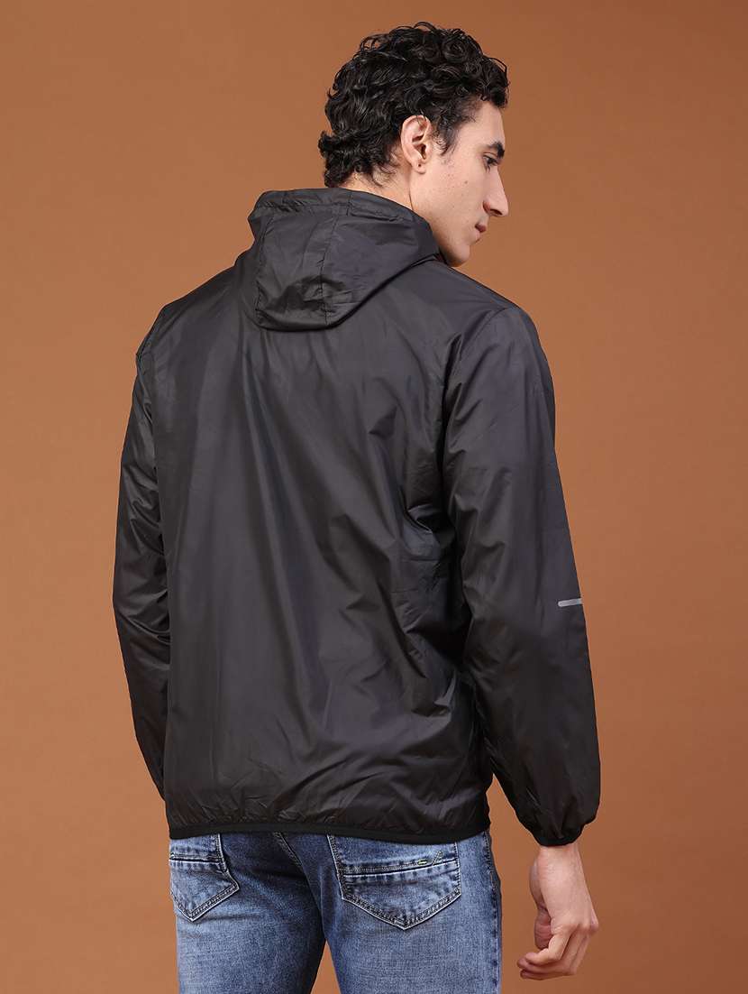 Men Solid Long Sleeve Bomber Jacket - 22524247 -  Standard Image - 4