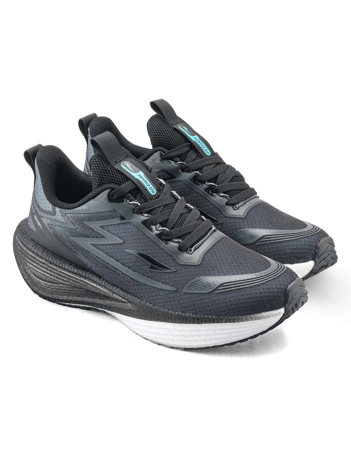 men black lace up sport shoe - 22524318 -  Standard Image - 1