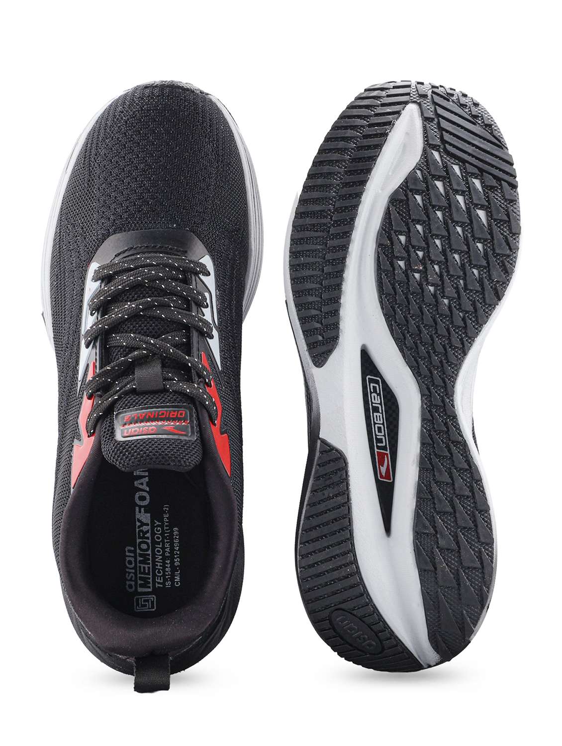 men black lace up sport shoe - 22524323 -  Standard Image - 4