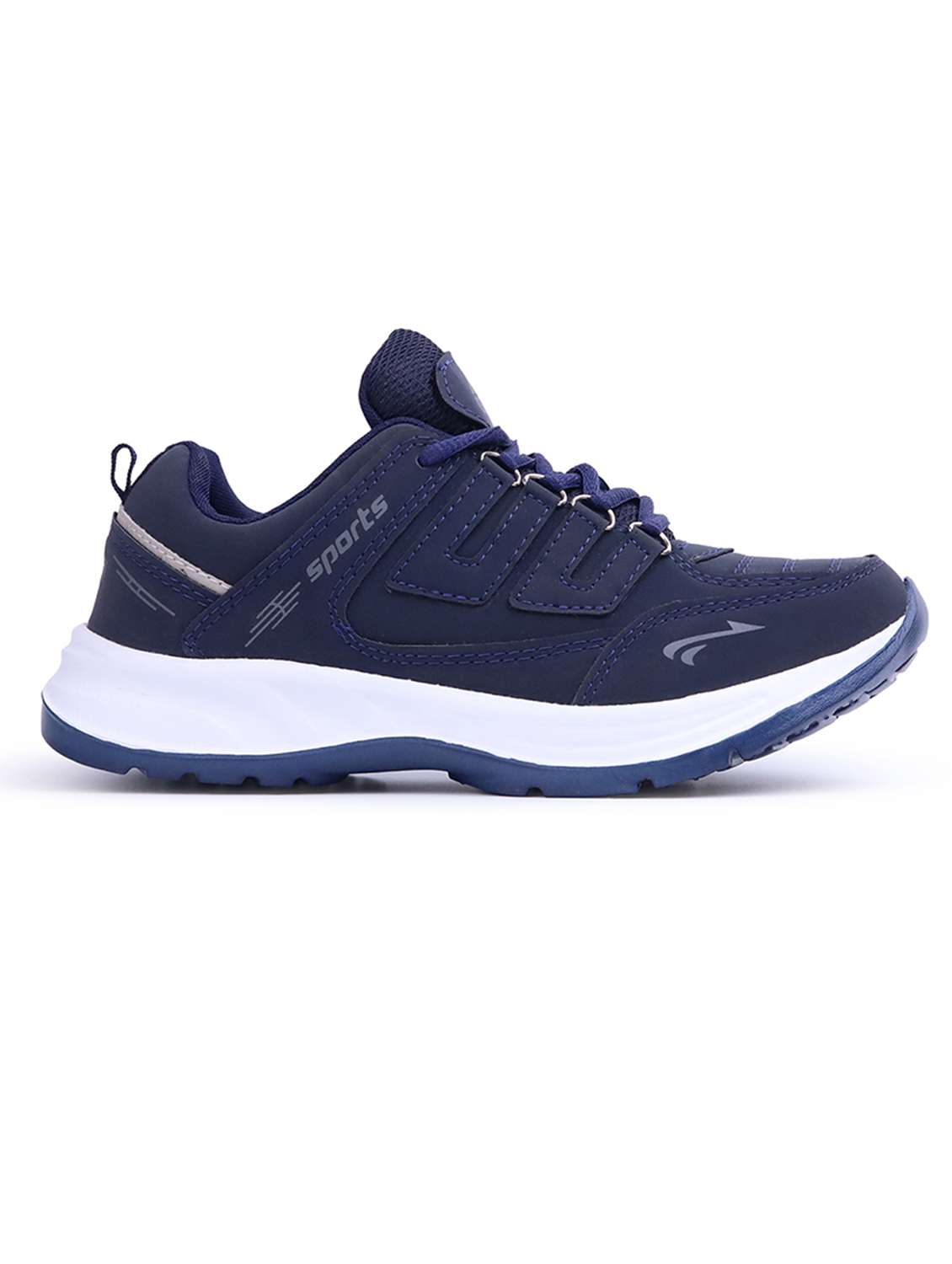 men blue lace up sport shoe - 22524334 -  Standard Image - 1