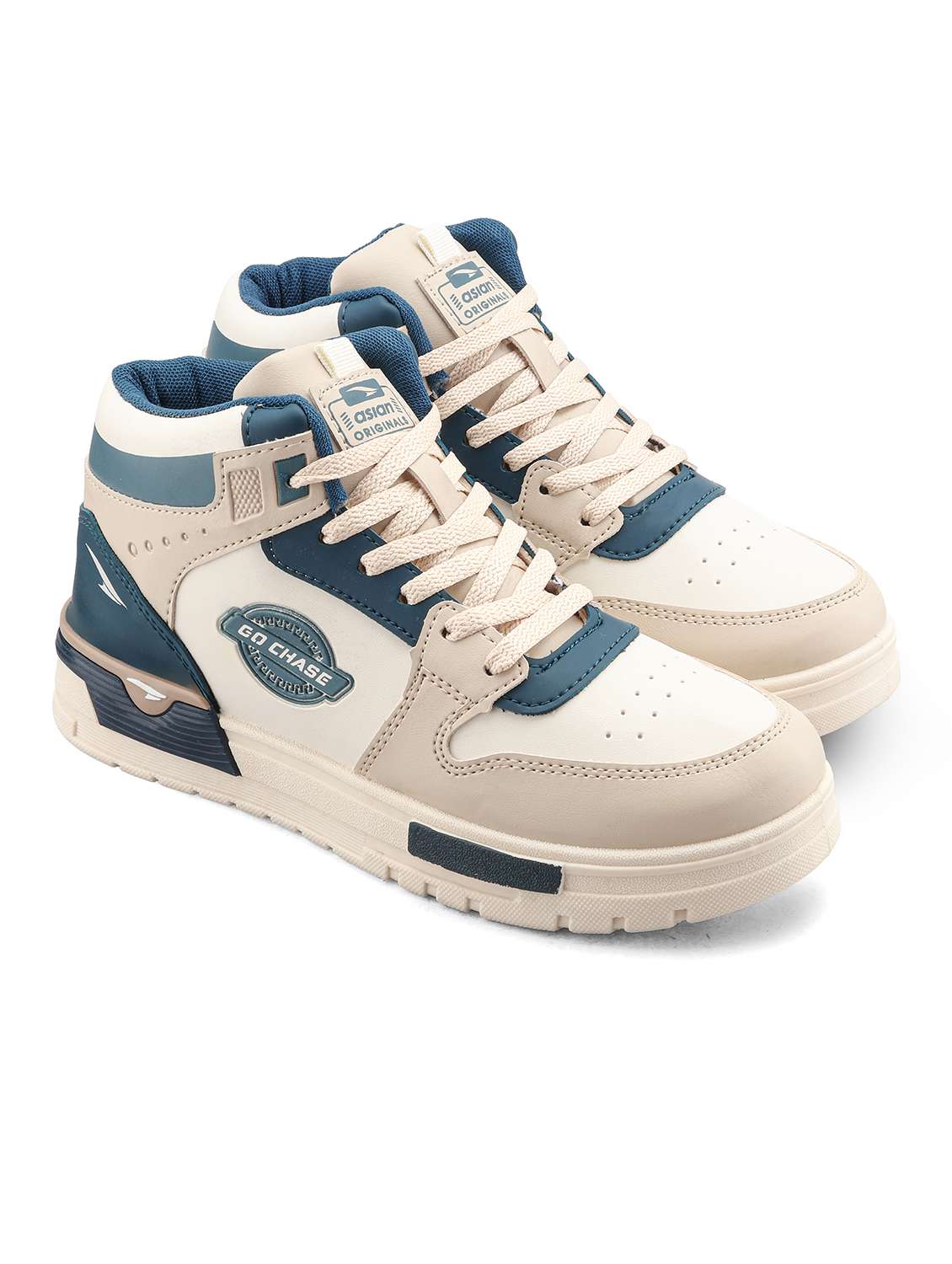 men color block lace up sneaker - 22524345 -  Standard Image - 1