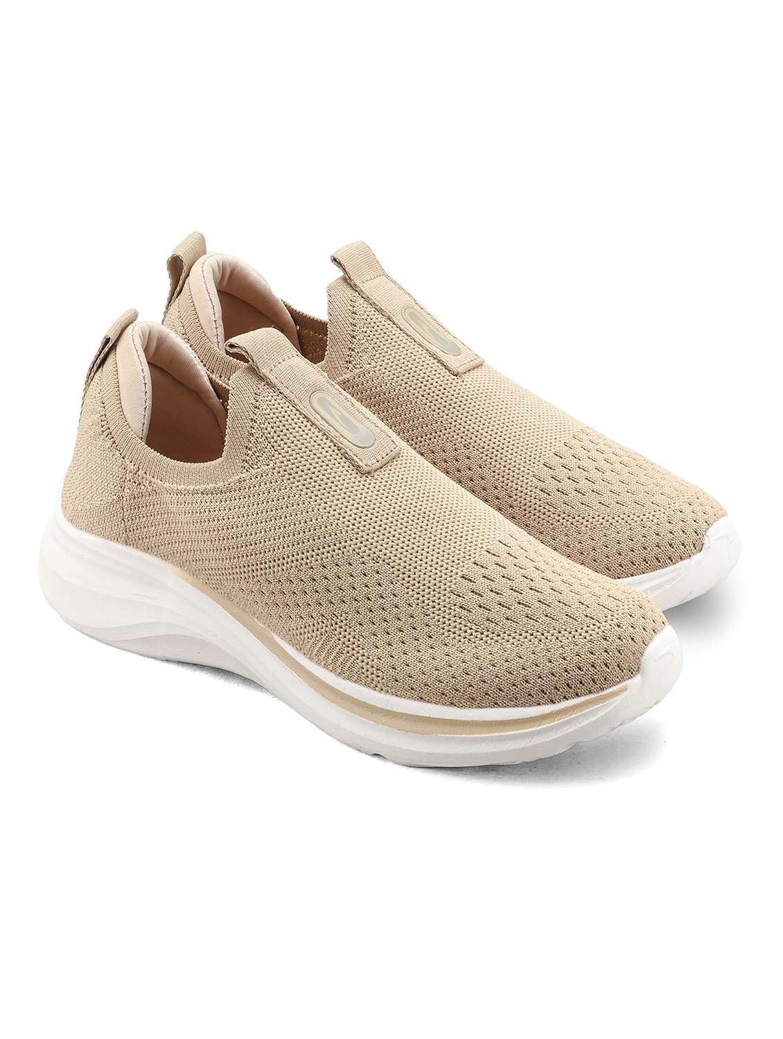Women Self Design Slip On Sports Shoes - 22524359 -  Standard Image - 1