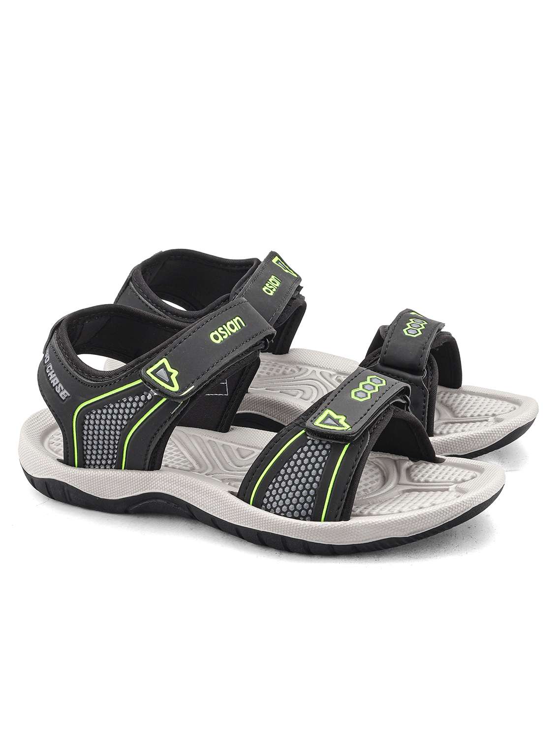 men black back strap floater - 22524363 -  Standard Image - 1