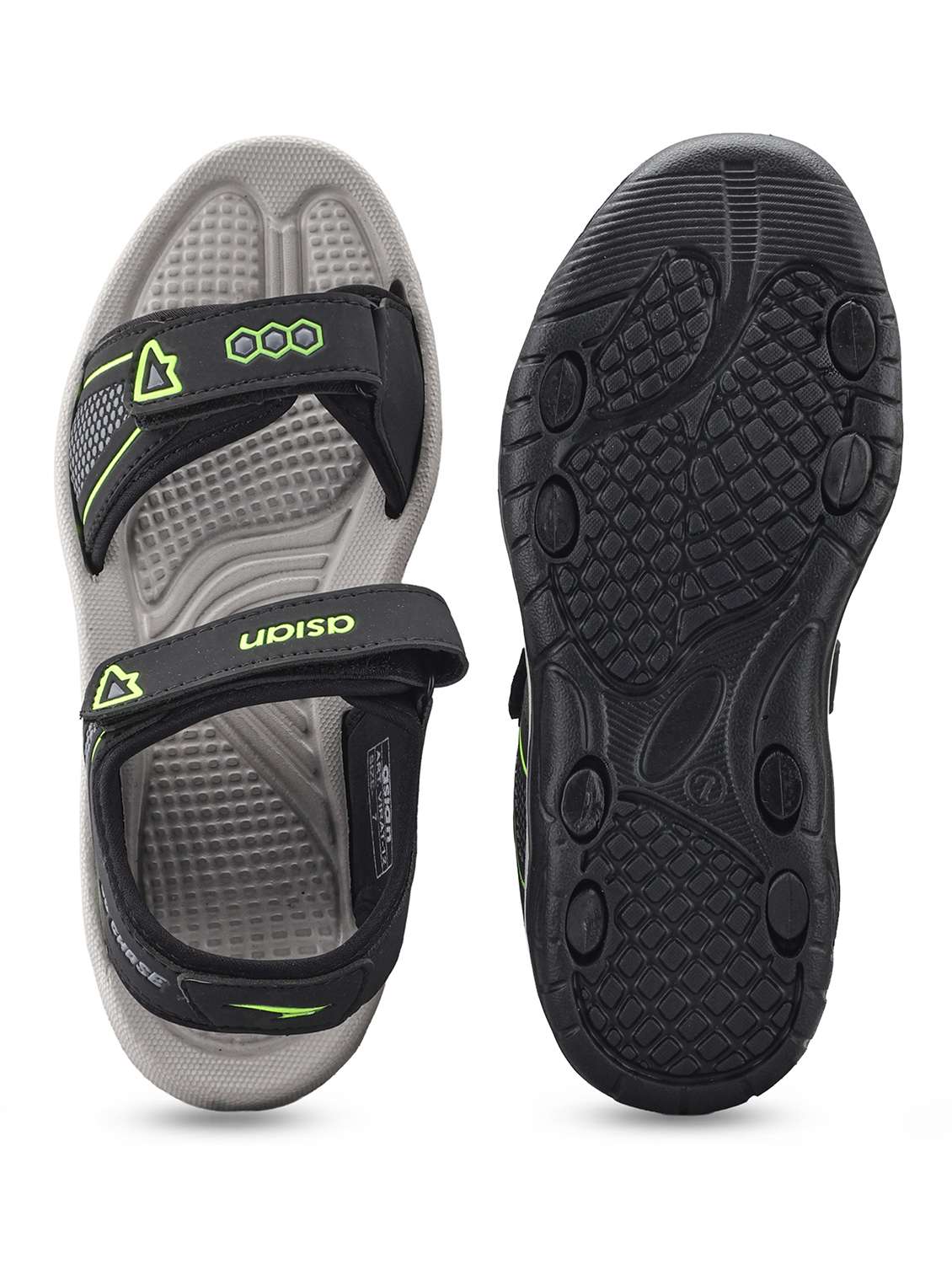 men black back strap floater - 22524363 -  Standard Image - 4