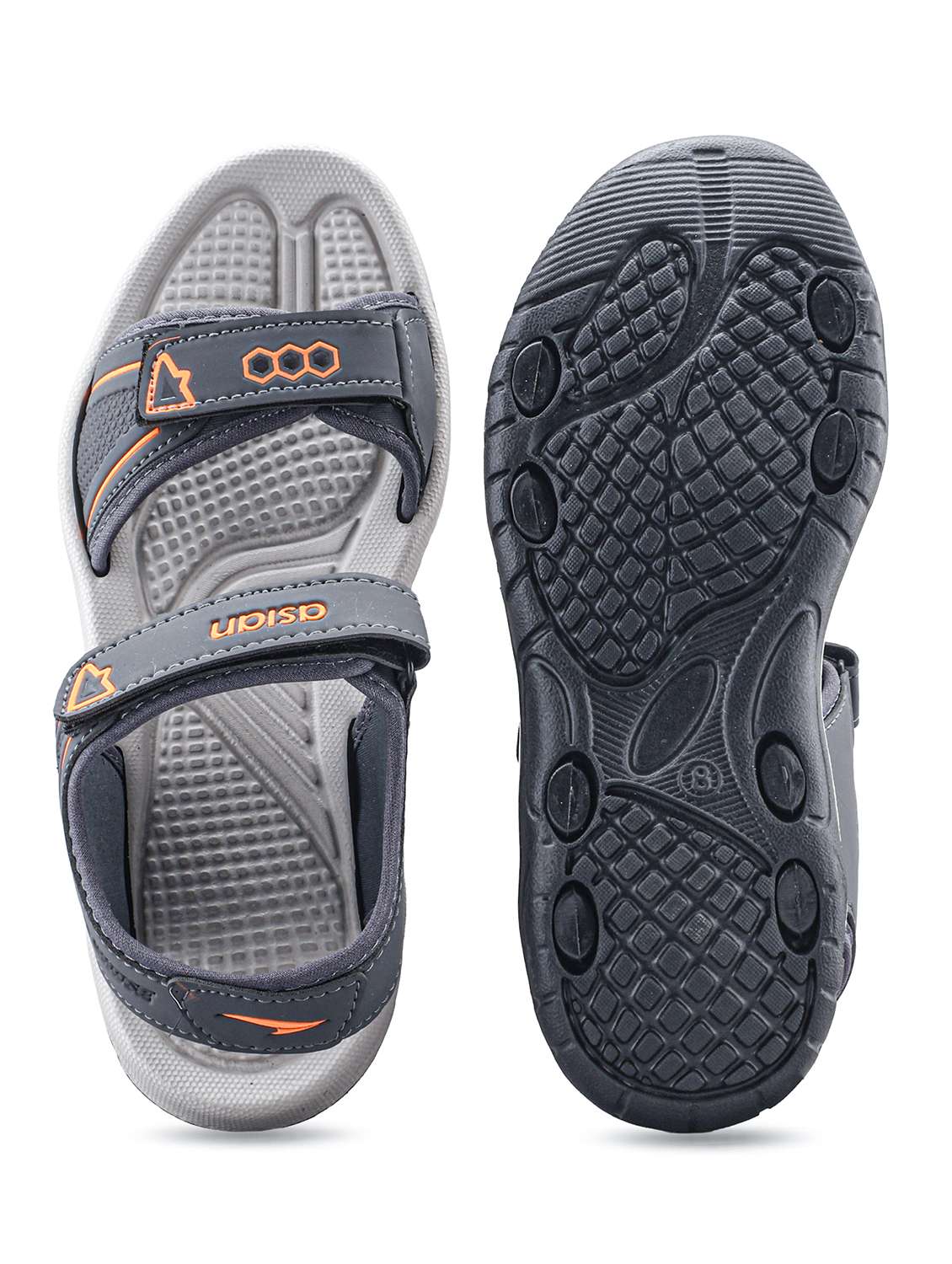 men grey back strap floater - 22524364 -  Standard Image - 4