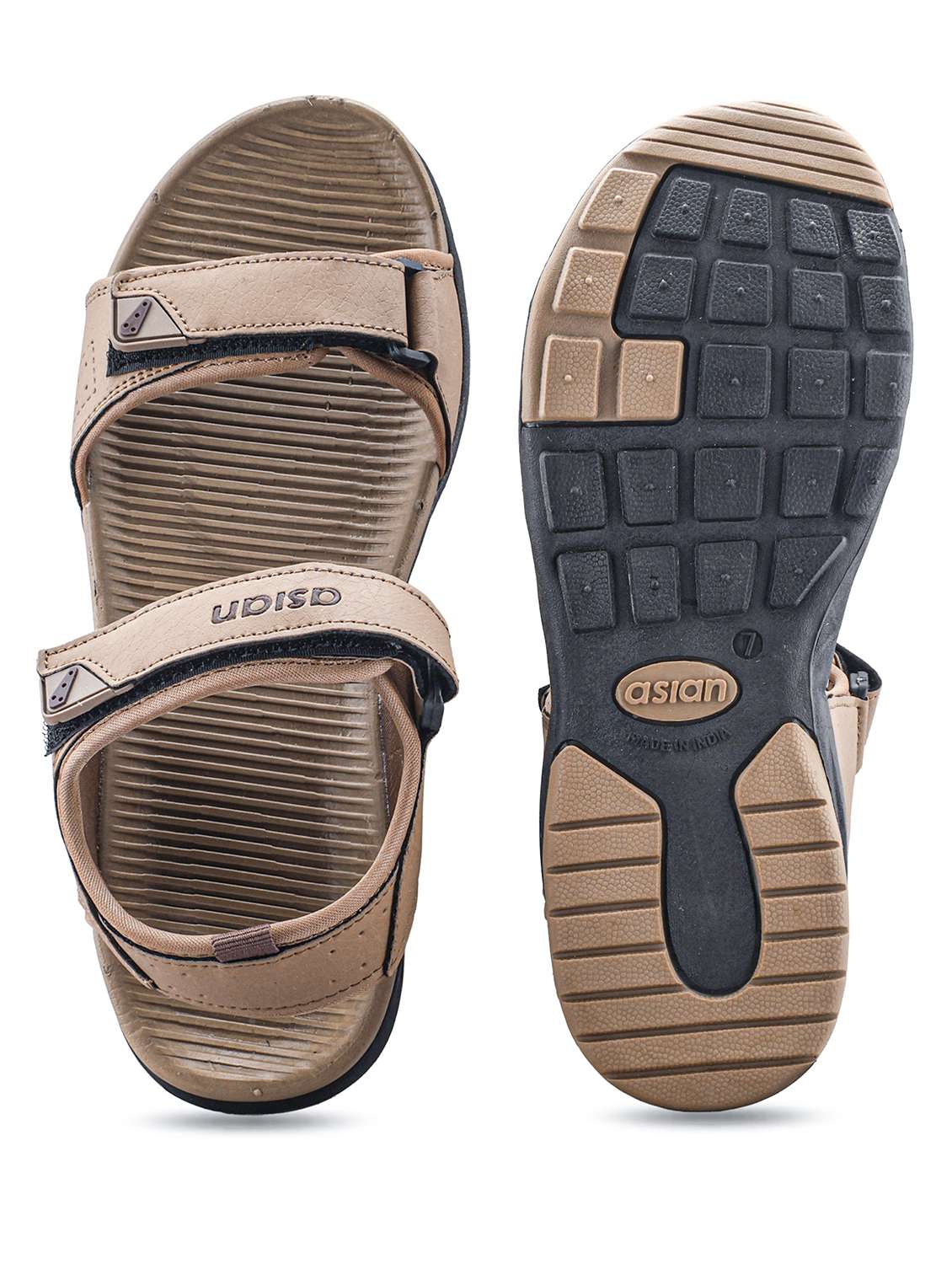 men solid back strap floater - 22524375 -  Standard Image - 4