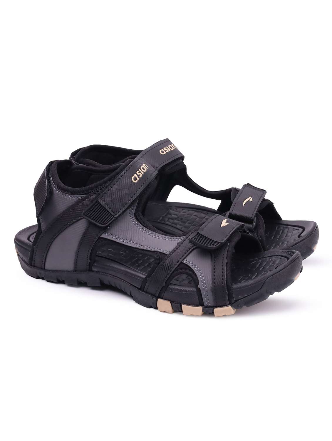 men solid back strap floater