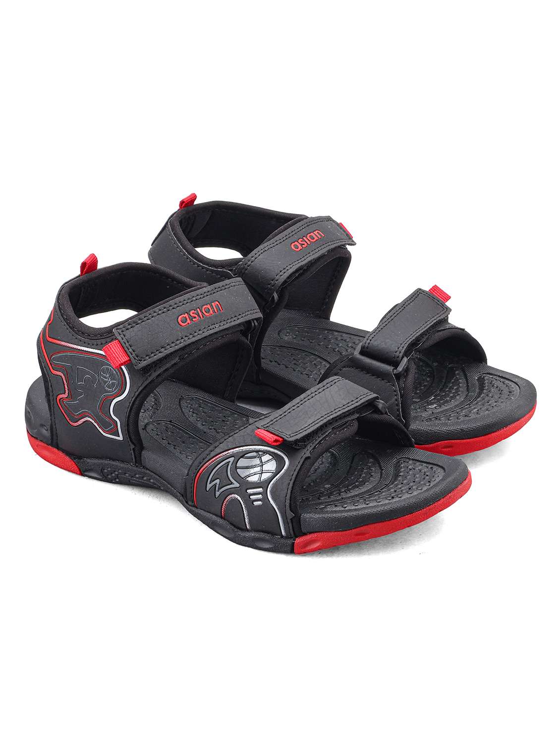 men black back strap floater - 22524383 -  Standard Image - 1