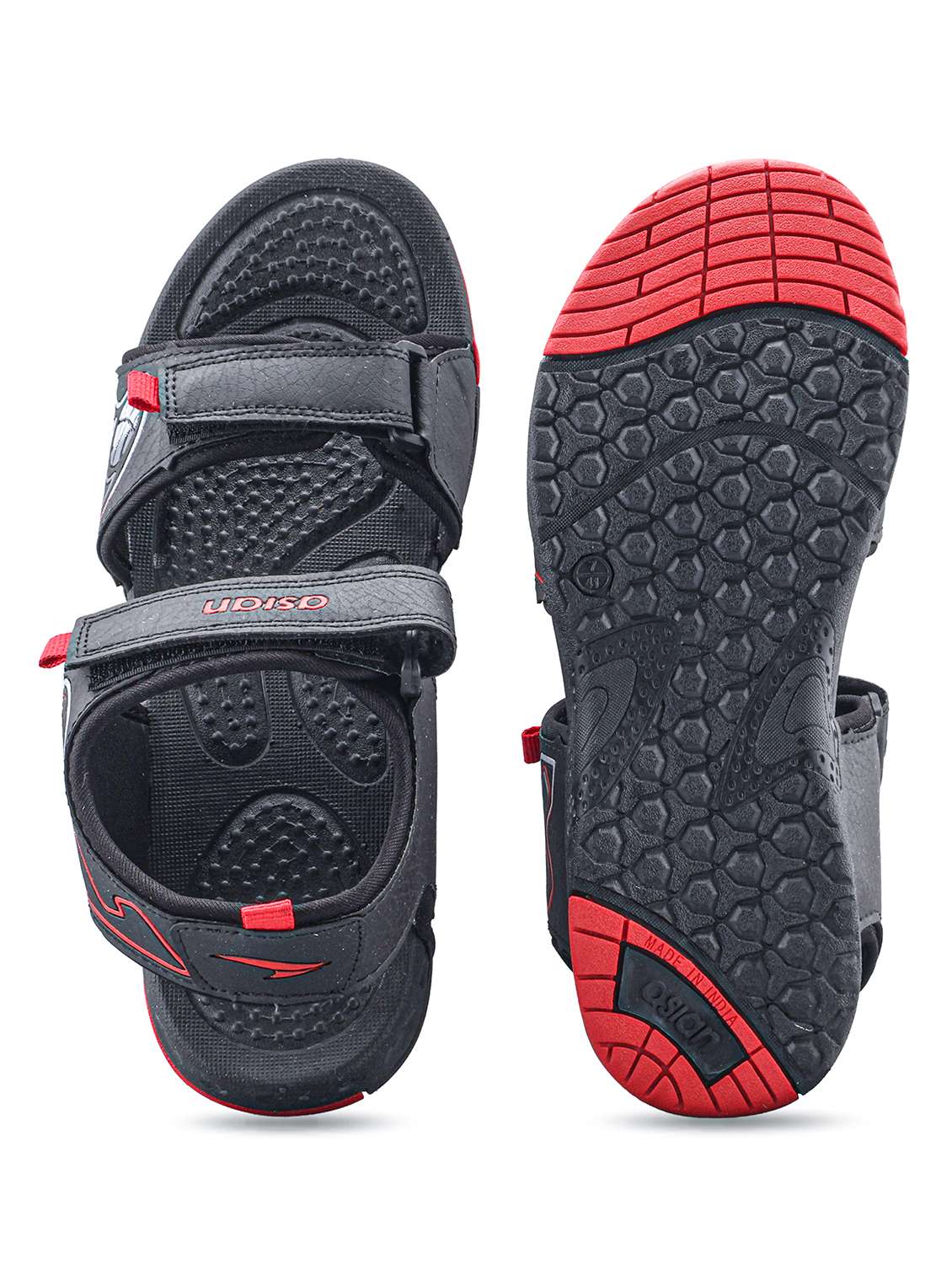 men black back strap floater - 22524383 -  Standard Image - 4