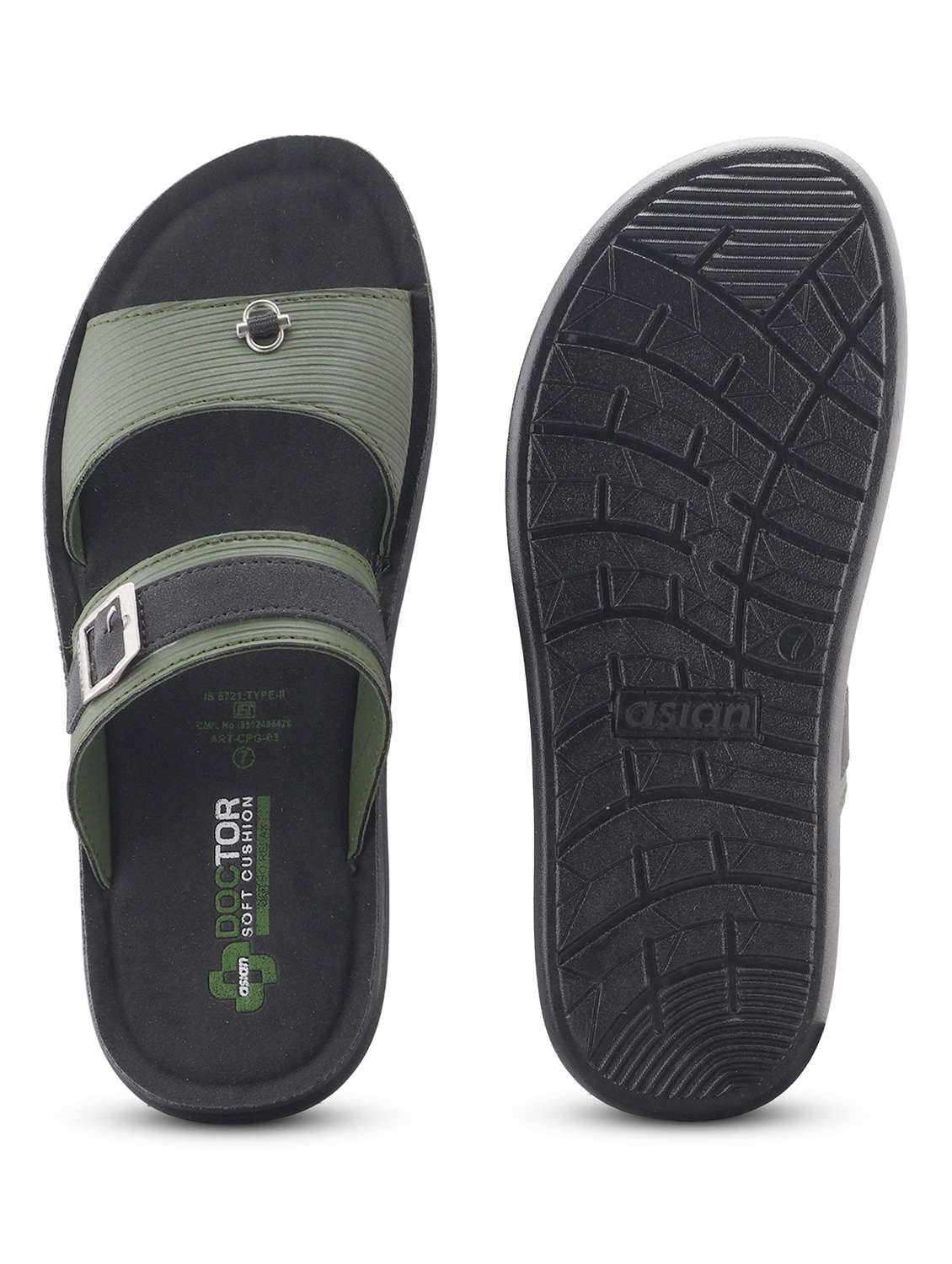 men slip on ortho slipper - 22524391 -  Standard Image - 4