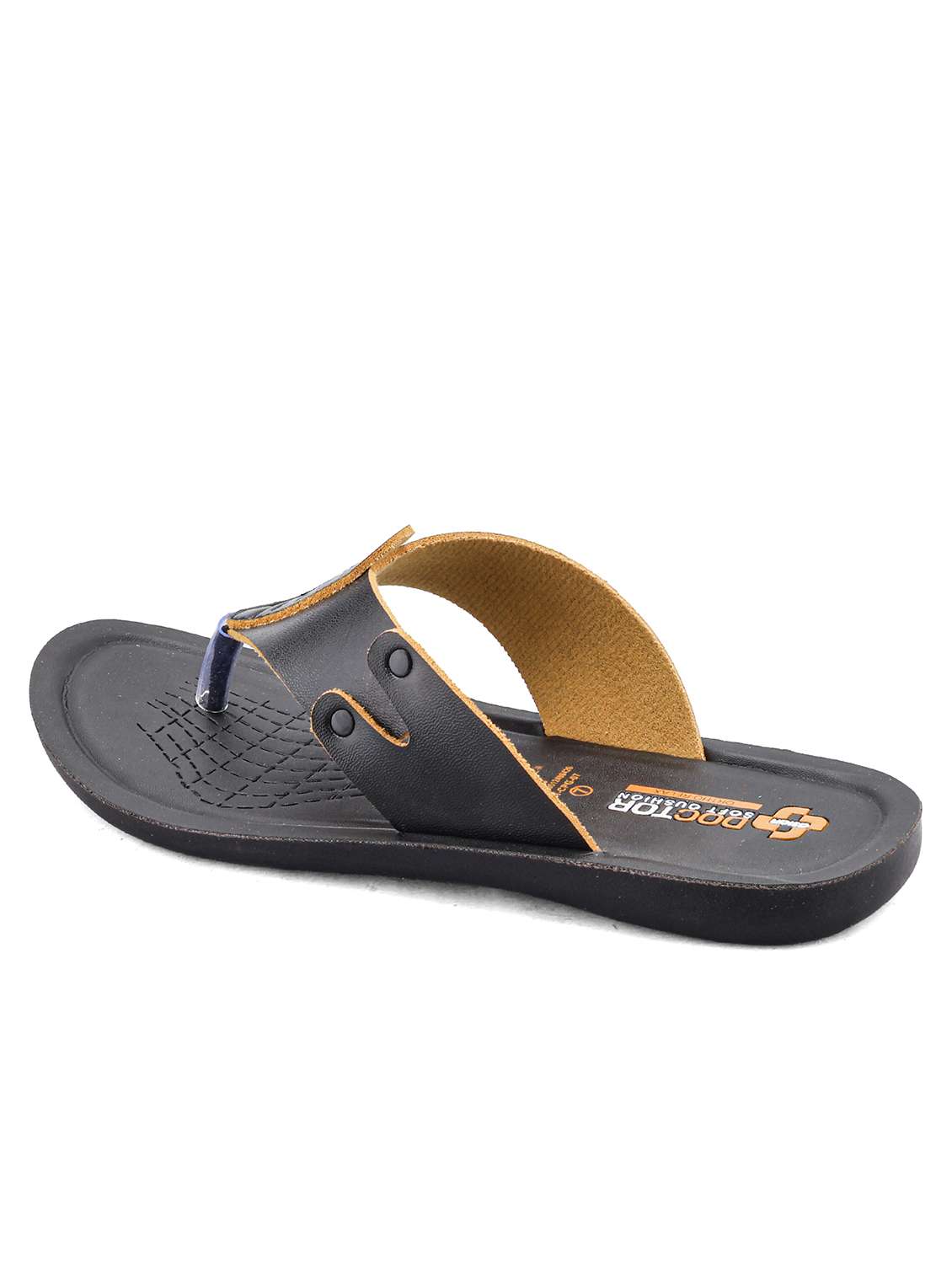 men black toe separator slipper - 22524392 -  Standard Image - 1