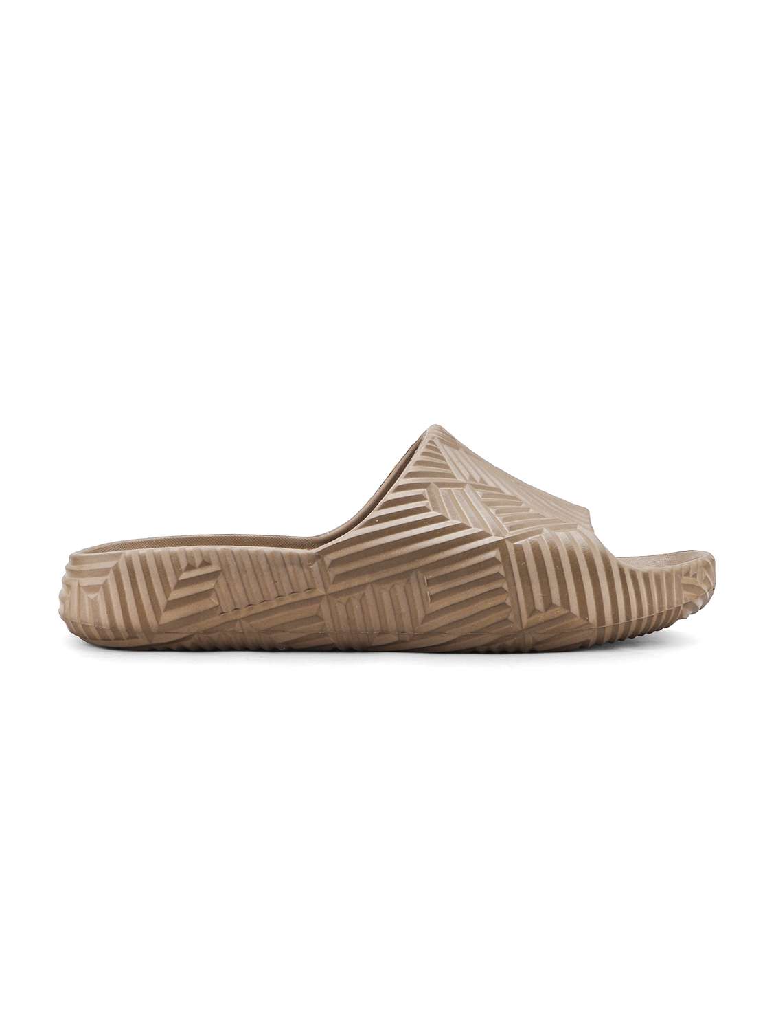 men beige slip on slider - 22524414 -  Standard Image - 1