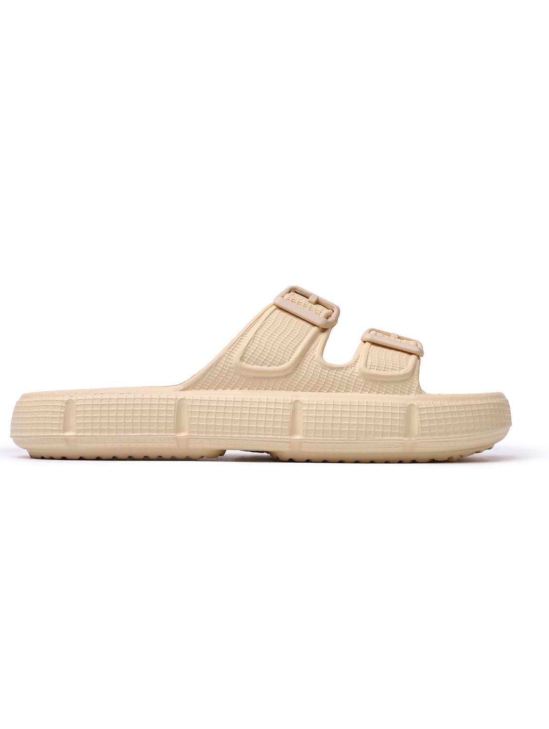 men textured slip on slider - 22524415 -  Standard Image - 1