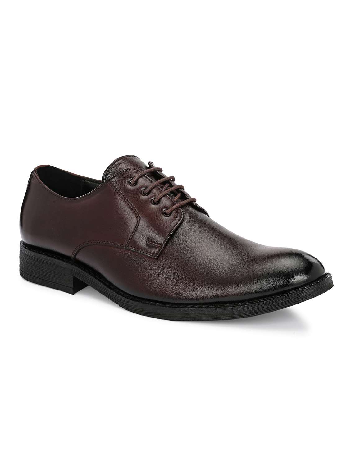 men brown lace-up oxford - 22524438 -  Standard Image - 1