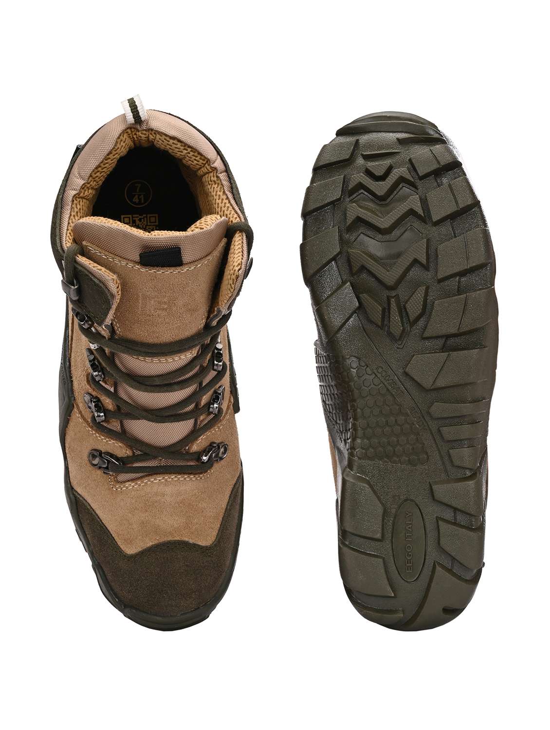 men beige hiking boots boot - 22524443 -  Standard Image - 4