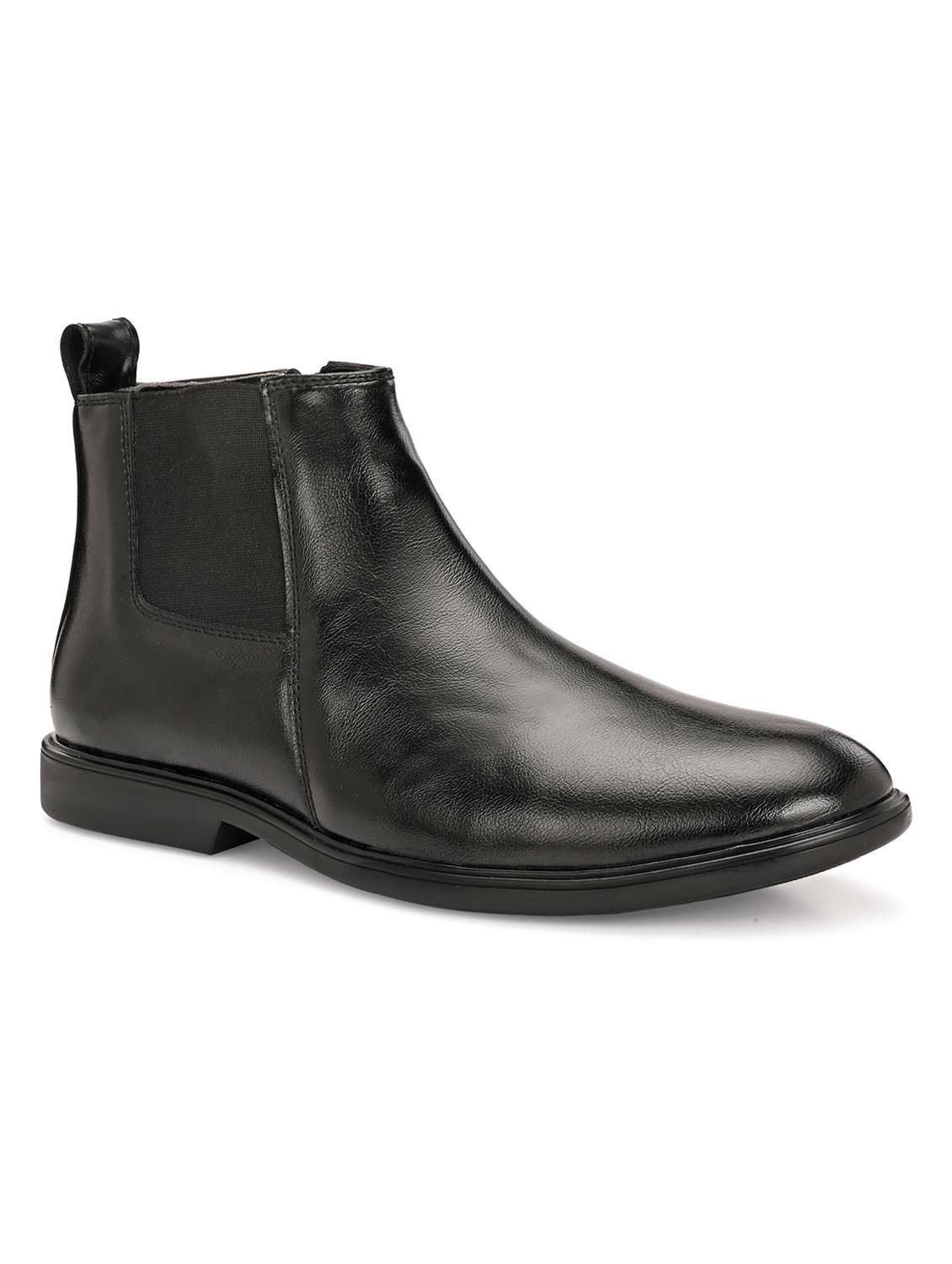 men black slip on boot - 22524446 -  Standard Image - 1