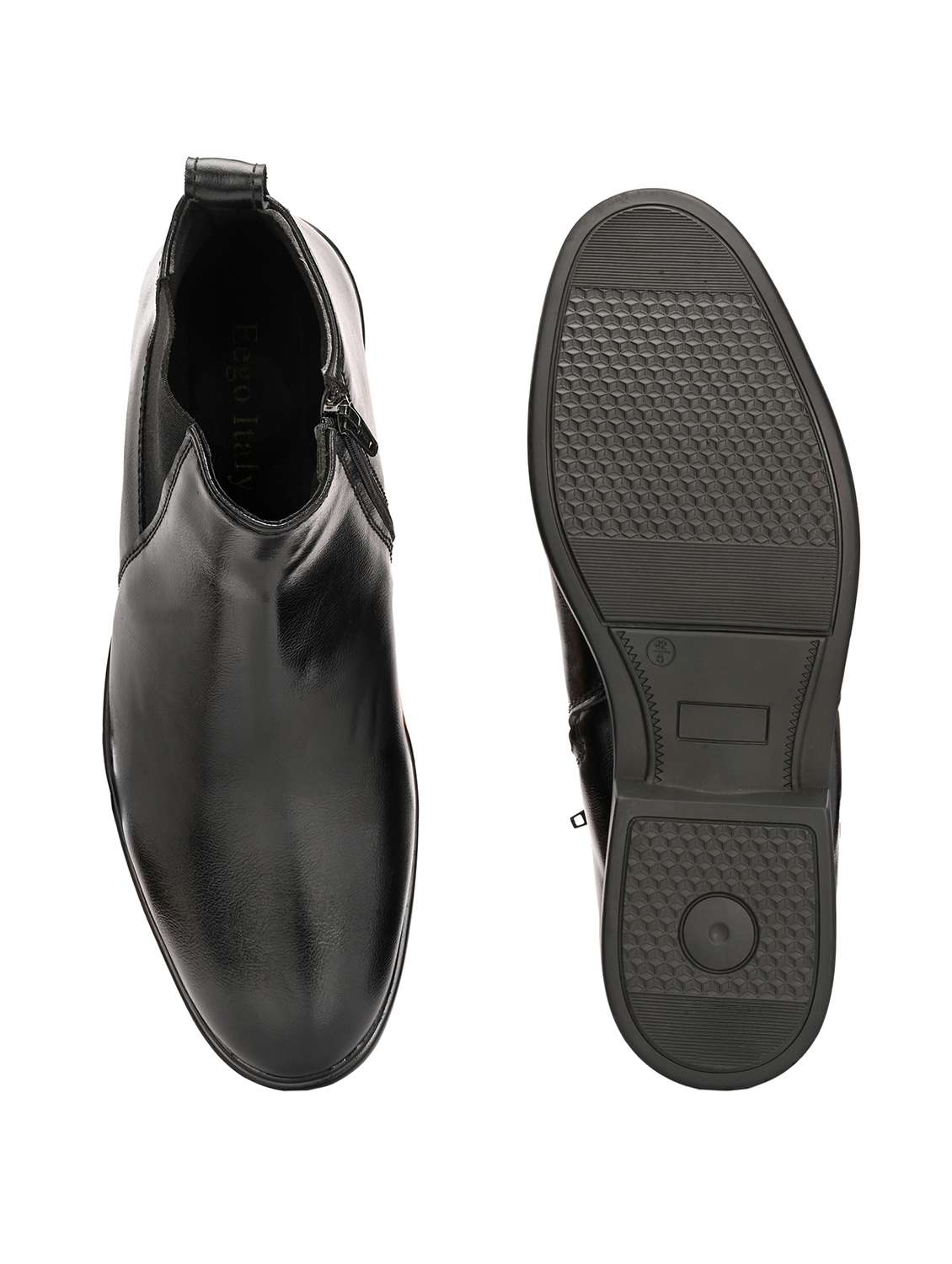 men black slip on boot - 22524446 -  Standard Image - 4