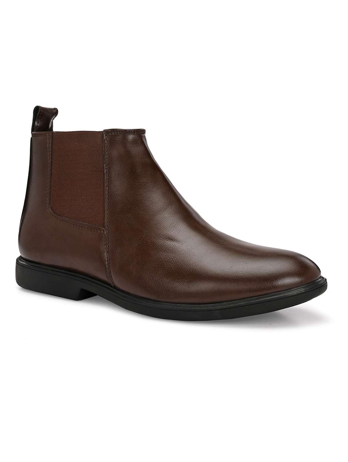 men brown slip on boot - 22524447 -  Standard Image - 1