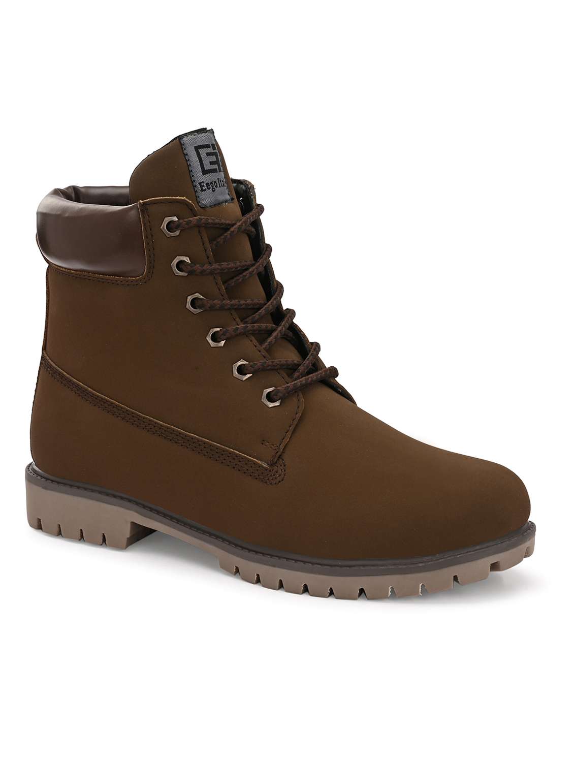 men brown hiking boots boot - 22524450 -  Standard Image - 1