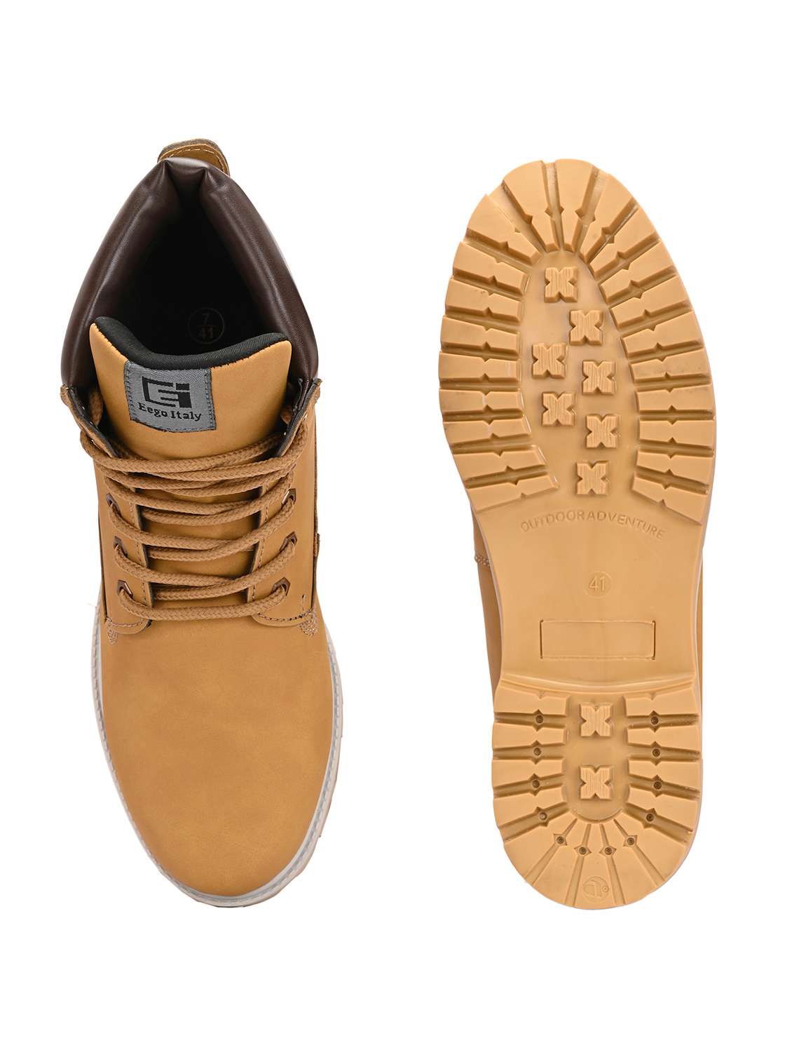 men tan hiking boots boot - 22524452 -  Standard Image - 4