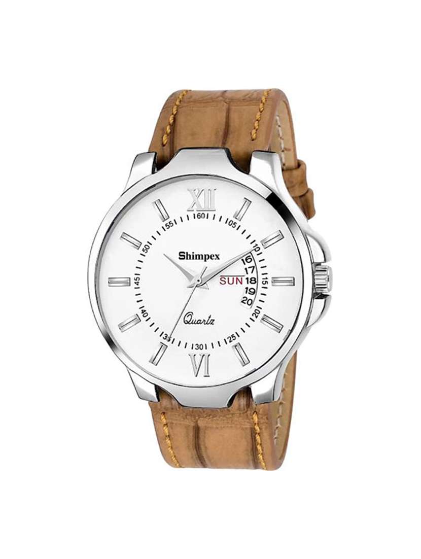 men classic edge analog watch
