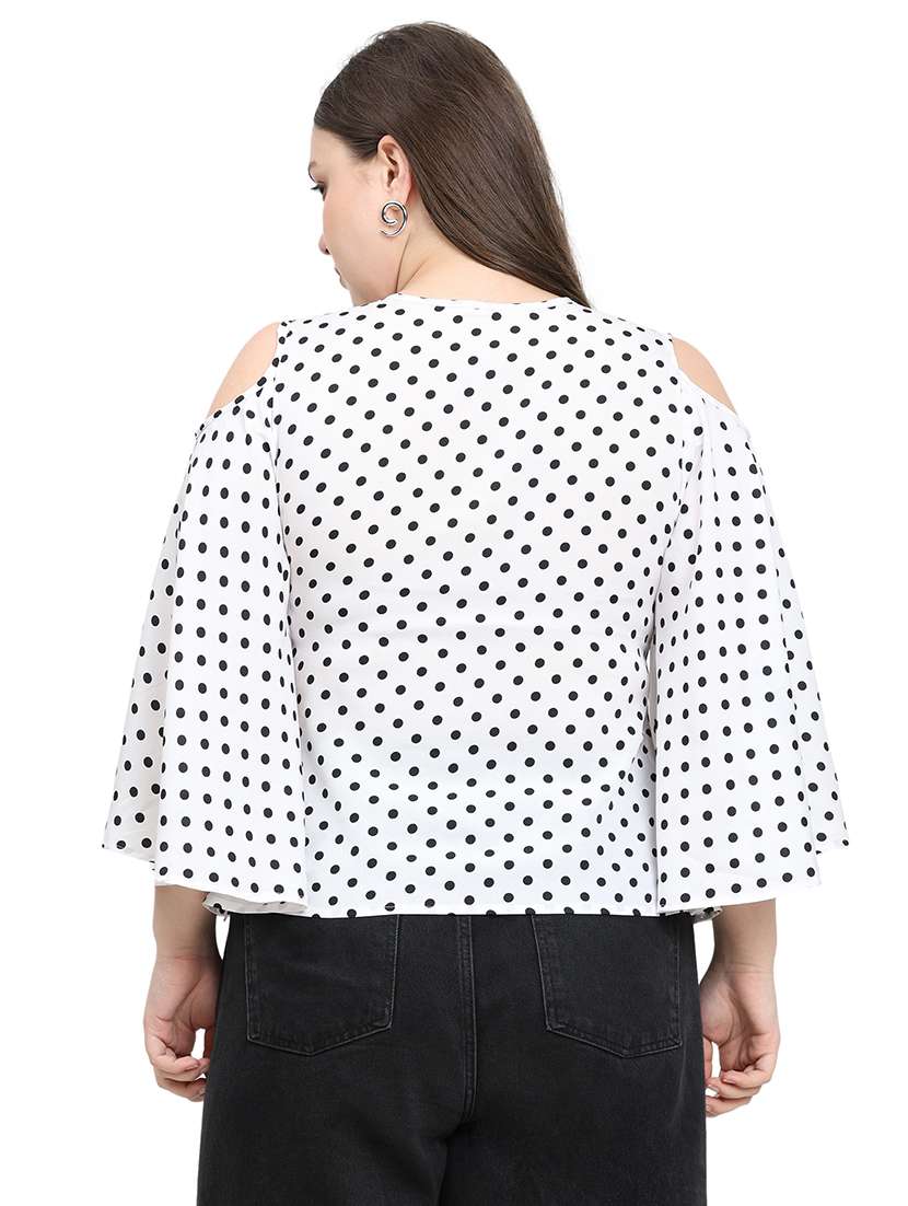 women printed flared sleeves regular top - 22526601 -  Standard Image - 4