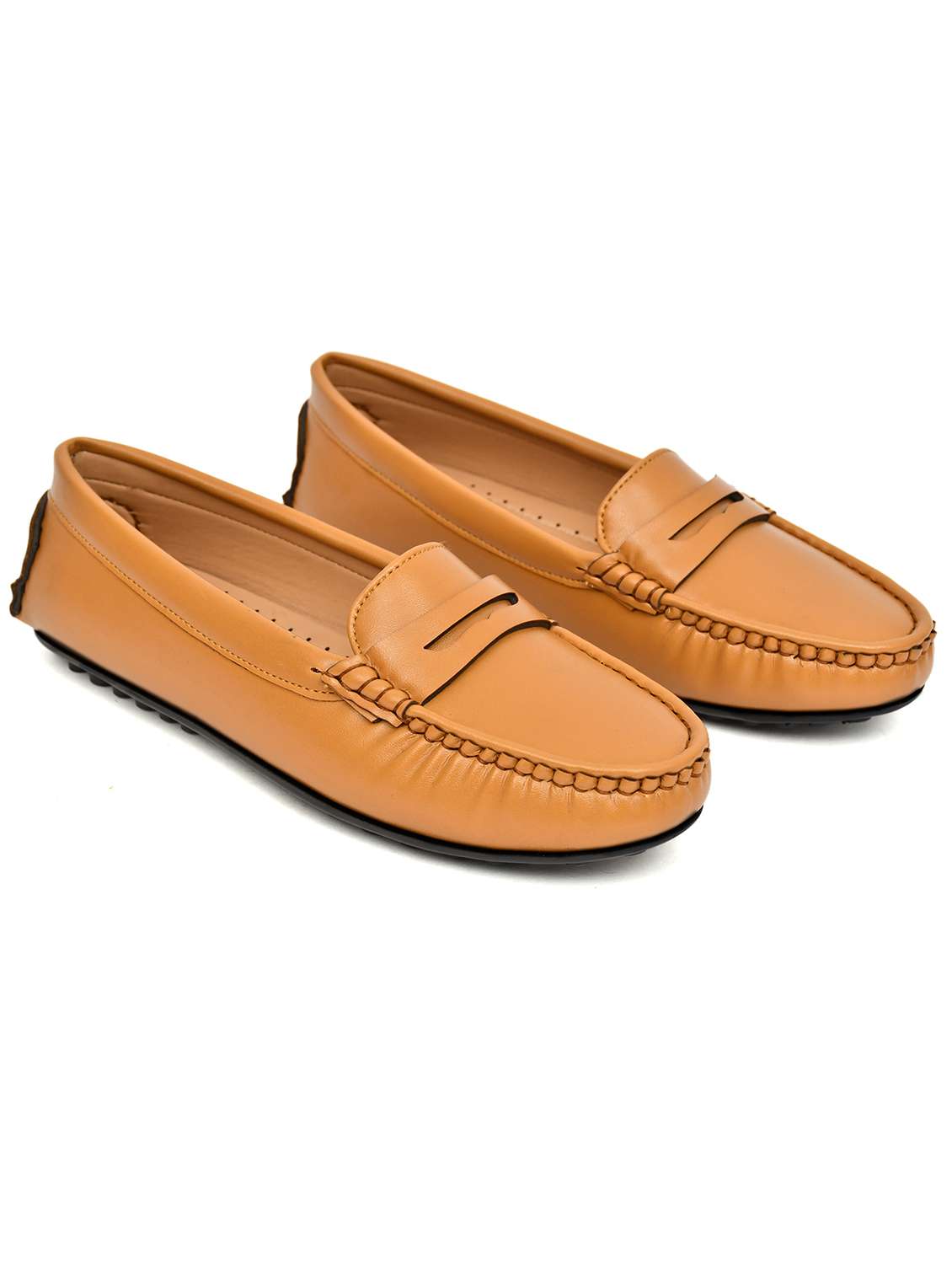Women Solid Slip On Loafers - 22526777 -  Standard Image - 1