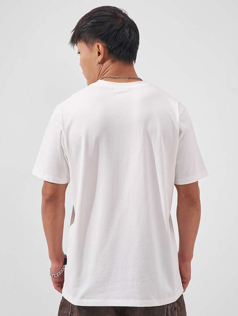 men solid short sleeve regular fit t-shirt - 22526841 -  Standard Image - 4