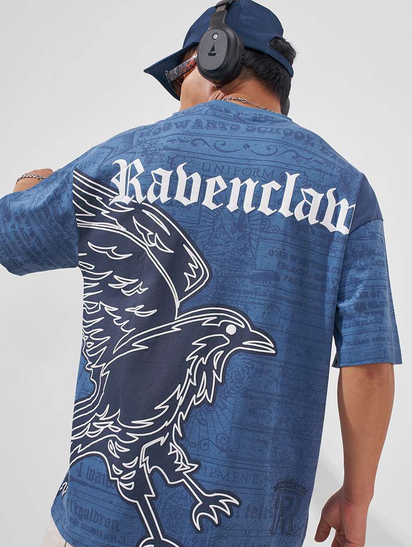 men printed short sleeve oversized t-shirt