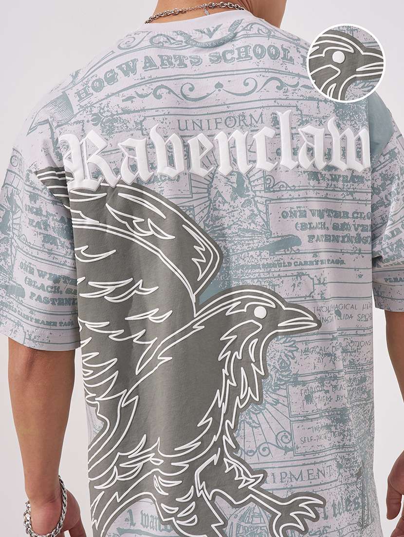 men printed short sleeve oversized t-shirt - 22526856 -  Standard Image - 4
