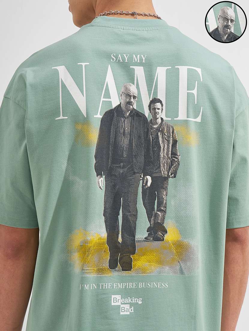 men printed short sleeve oversized t-shirt - 22526862 -  Standard Image - 4